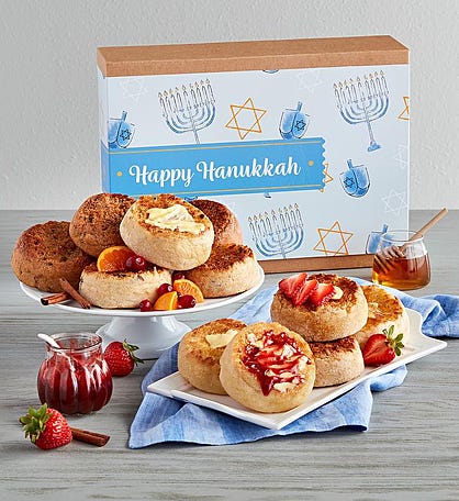 Mix & Match Super-Thick English Muffin Hanukkah Gift - Pick 4